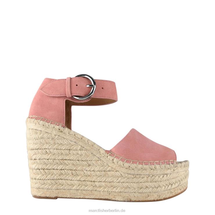 de Marc Fisher Frauen Alida Espadrille-Keilsandale rosa Wildleder 868L8269