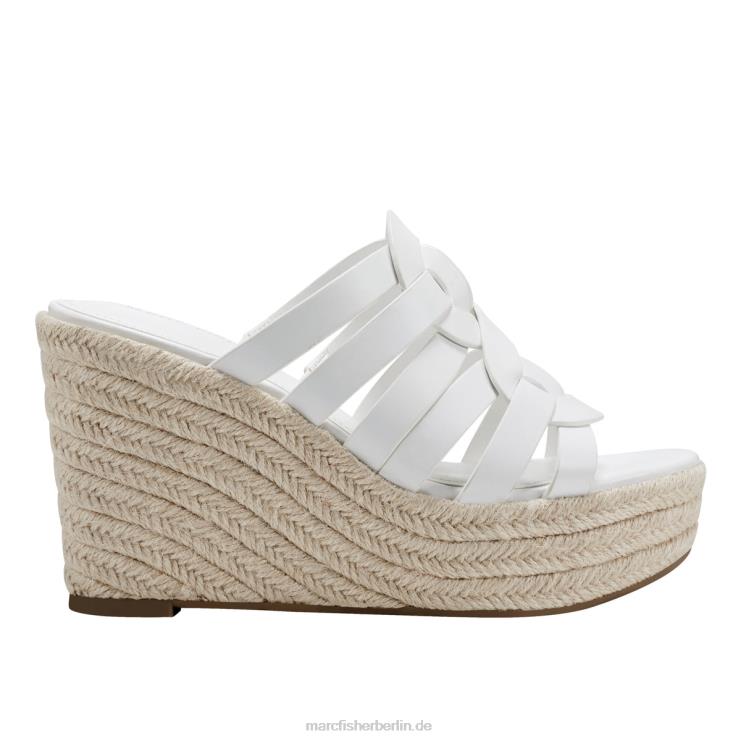de Marc Fisher Frauen Cazzie Espadrille-Keilsandale Weiss 868L8240