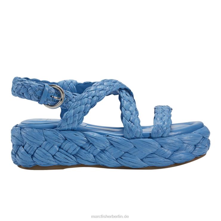 de Marc Fisher Frauen Genie Espadrille-Sandale Blau 868L8229