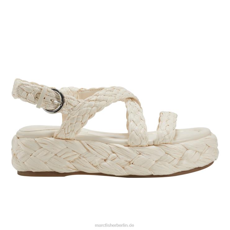 de Marc Fisher Frauen Genie Espadrille-Sandale Elfenbein 868L8207