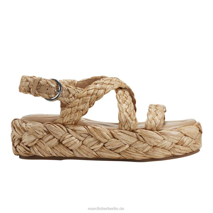 de Marc Fisher Frauen Genie Espadrille-Sandale natürlich 868L8192