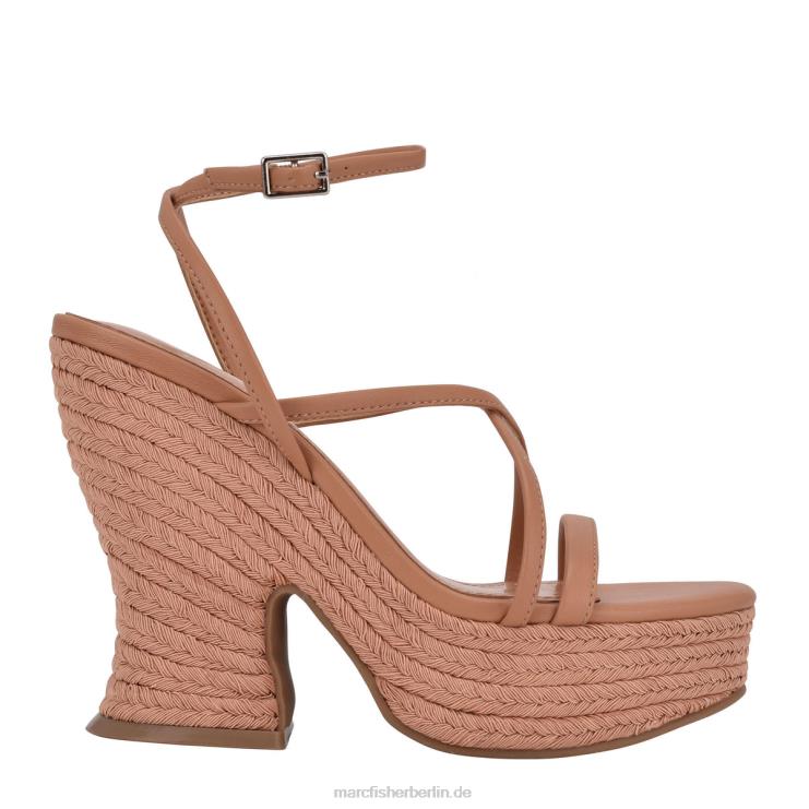 de Marc Fisher Frauen Holen Sie sich Espadrille-Sandalen mit Absatz natürlich 868L8267