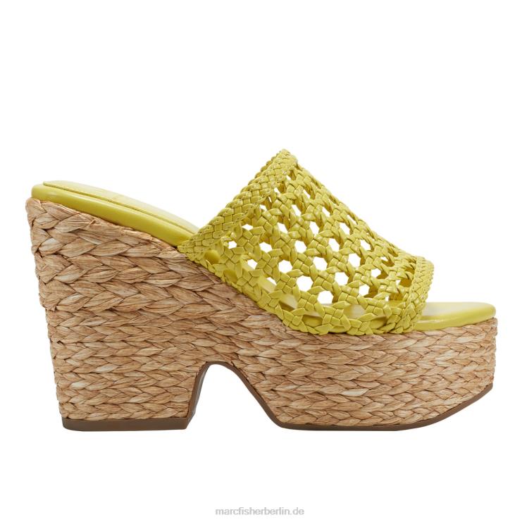 de Marc Fisher Frauen Hollis Espadrille-Plateausandale Gelb 868L8238