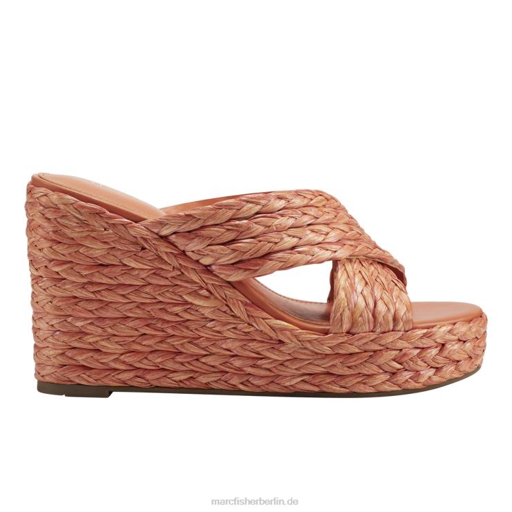 de Marc Fisher Frauen Lynn Espadrille-Keilsandale orange 868L8250
