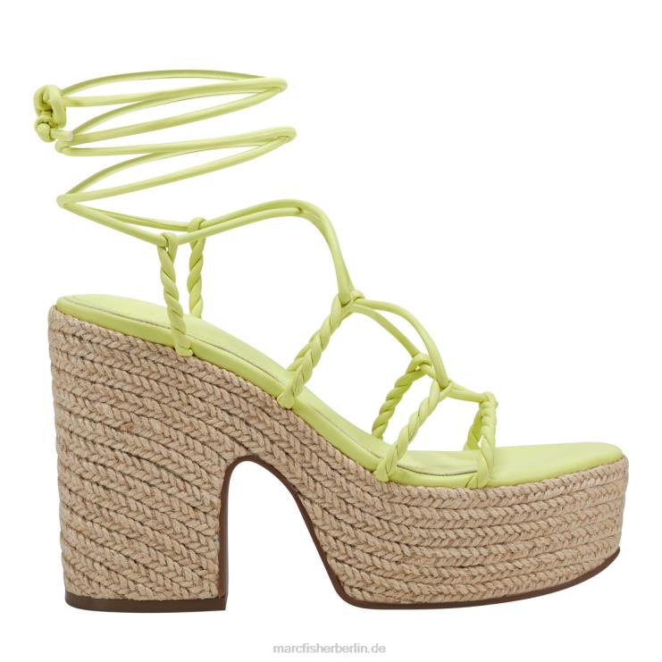 de Marc Fisher Frauen Oliver Espadrille-Plateausandale hellgrün 868L8257
