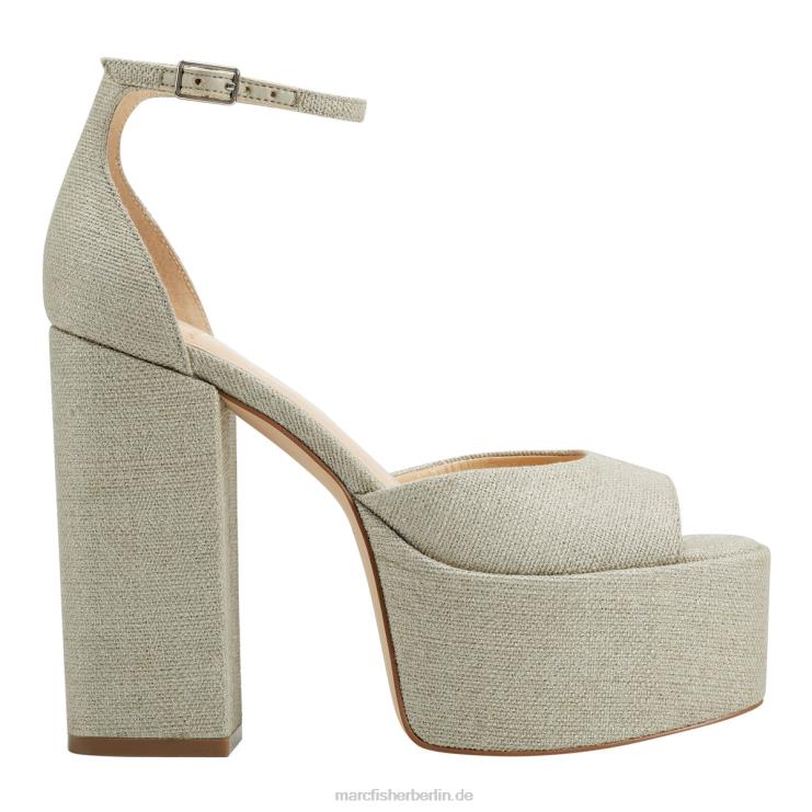 de Marc Fisher Frauen Della-Plateausandale Goldmetallic 868L8581