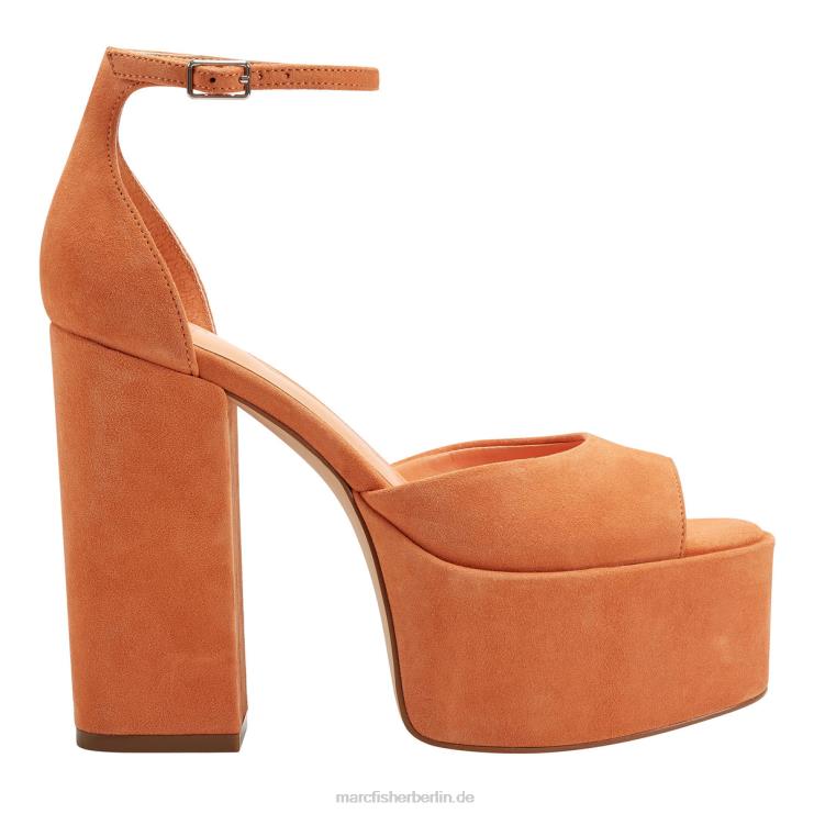 de Marc Fisher Frauen Della-Plateausandale orange 868L8575