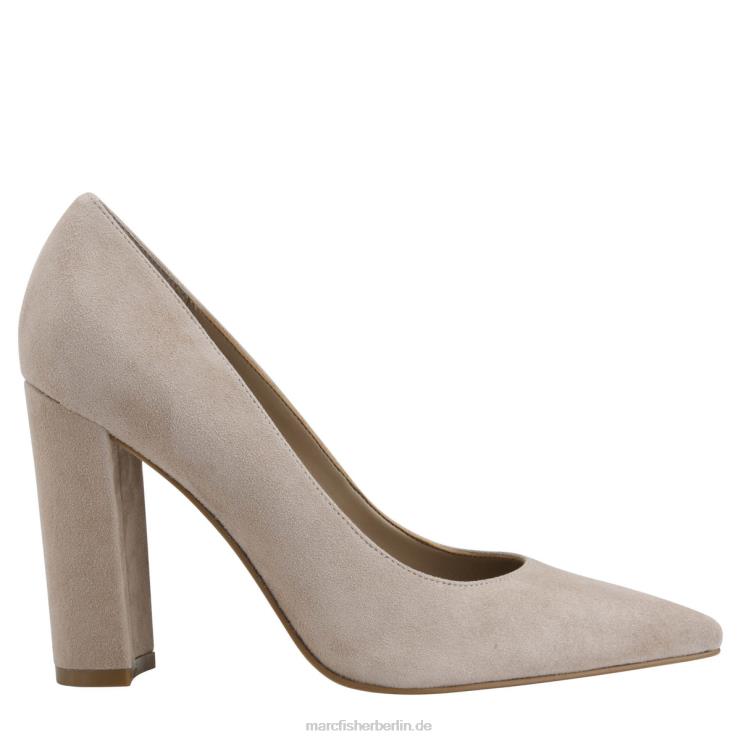 de Marc Fisher Frauen Abilene-Pumps mit spitzem Zehenbereich und Blockabsatz hellrosa Wildleder 868L8694