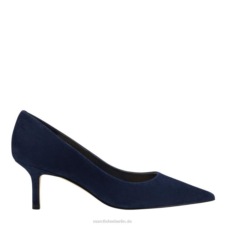 de Marc Fisher Frauen Alola-Pumpe dunkelblaues Wildleder 868L8611