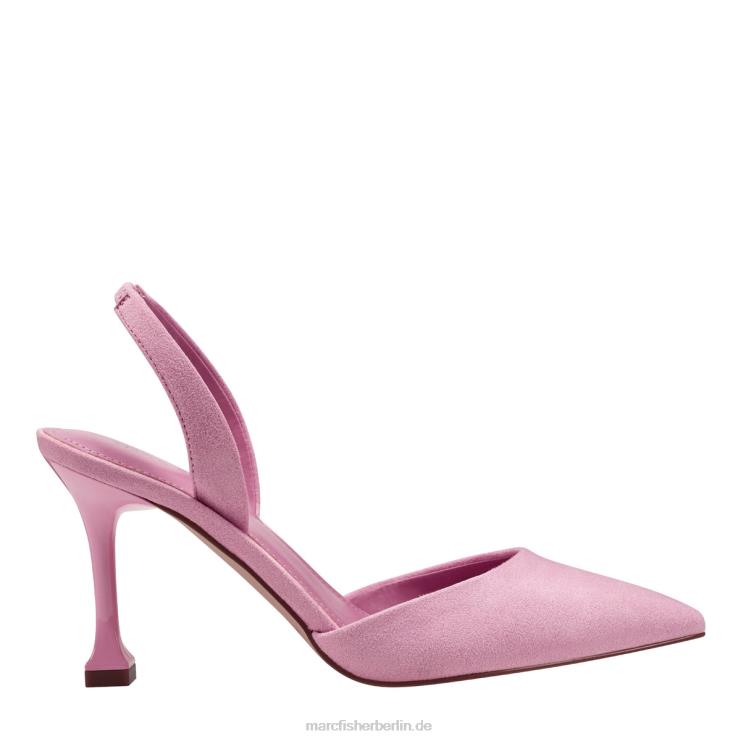 de Marc Fisher Frauen Hadya Slingback-Pumpe rosa Wildleder 868L8673