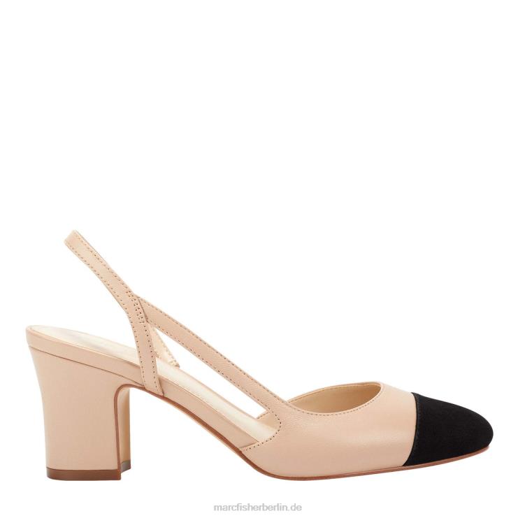 de Marc Fisher Frauen Laynie-Pumps mit Blockabsatz natürlich 868L8332