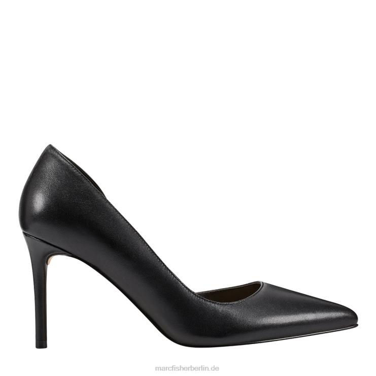 de Marc Fisher Frauen Meryl d'Orsay-Pumpe schwarzes Leder 868L8603