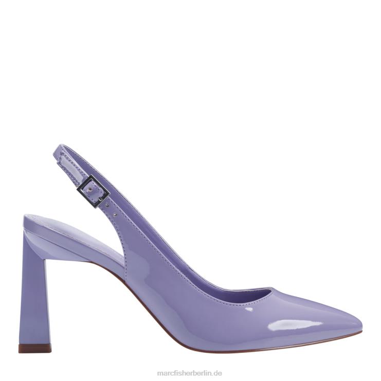 de Marc Fisher Frauen Sannek Slingback-Pumpe lila Patent 868L8654