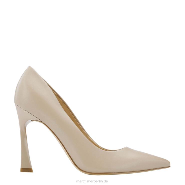 de Marc Fisher Frauen Sassie-Pumps mit Absatz Naturleder 868L8683