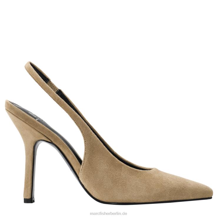 de Marc Fisher Frauen Slingback-Pumpe von Emalyn natürliches Wildleder 868L8686