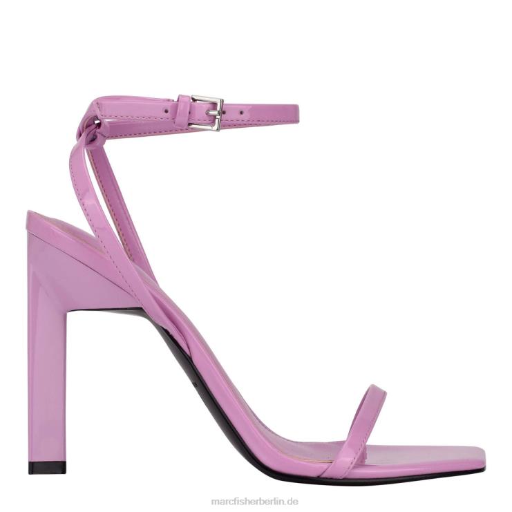 de Marc Fisher Frauen Arthur Riemchensandale mit Absatz hellviolettes Leder 868L8416