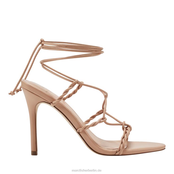de Marc Fisher Frauen Bea Ankle Wrap Sandale mit Absatz Sand 868L8360