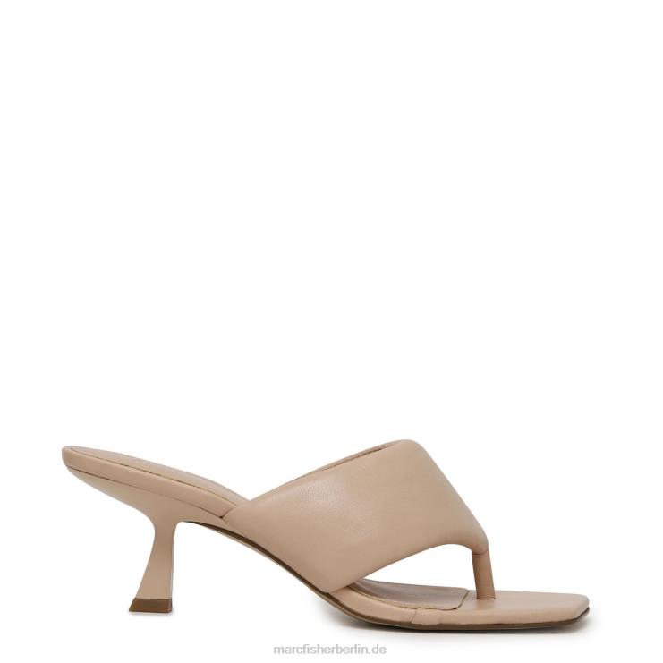 de Marc Fisher Frauen Cici-Sandale mit Absatz braunes Leder 868L8536