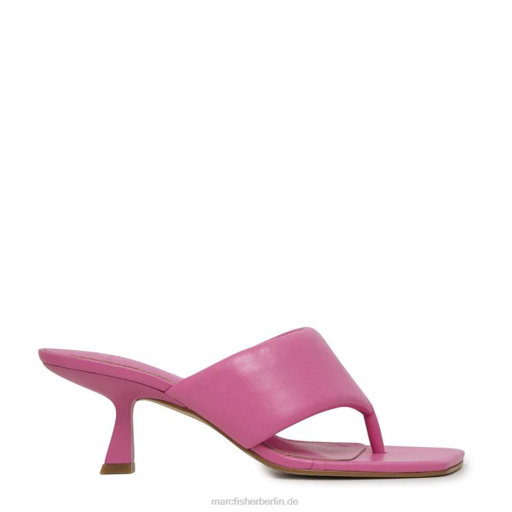 de Marc Fisher Frauen Cici-Sandale mit Absatz rosa Leder 868L8528