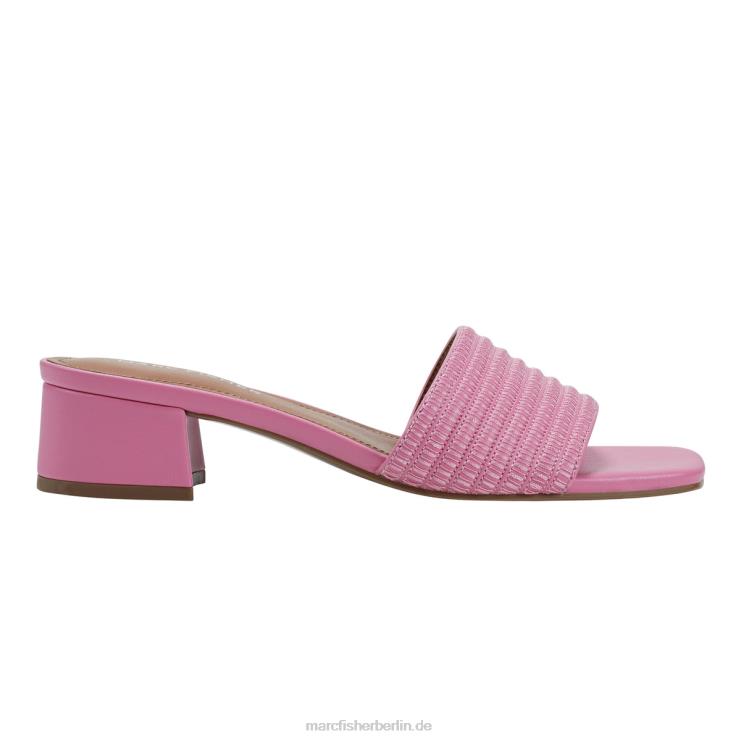 de Marc Fisher Frauen Cinasa-Kleidersandalen rosa Leder 868L8358
