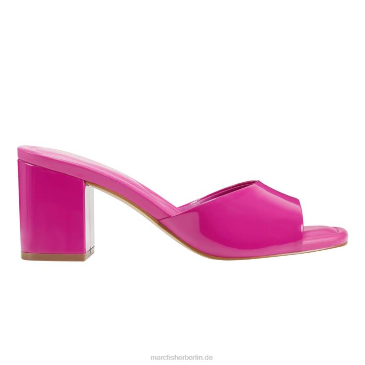 de Marc Fisher Frauen Fynn-Sandale mit Blockabsatz dunkelpink 868L8471