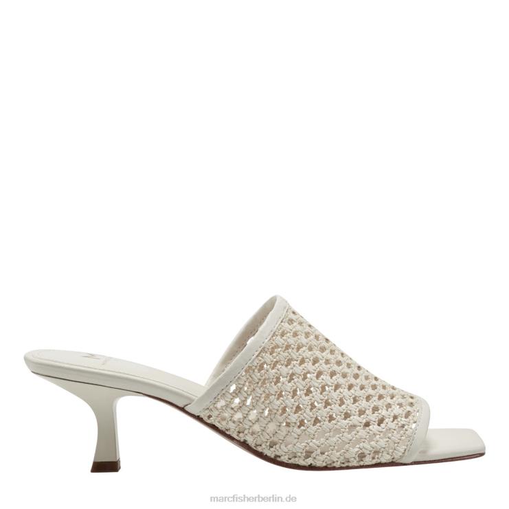 de Marc Fisher Frauen Juliette-Sandale mit Absatz neue Creme 868L8488