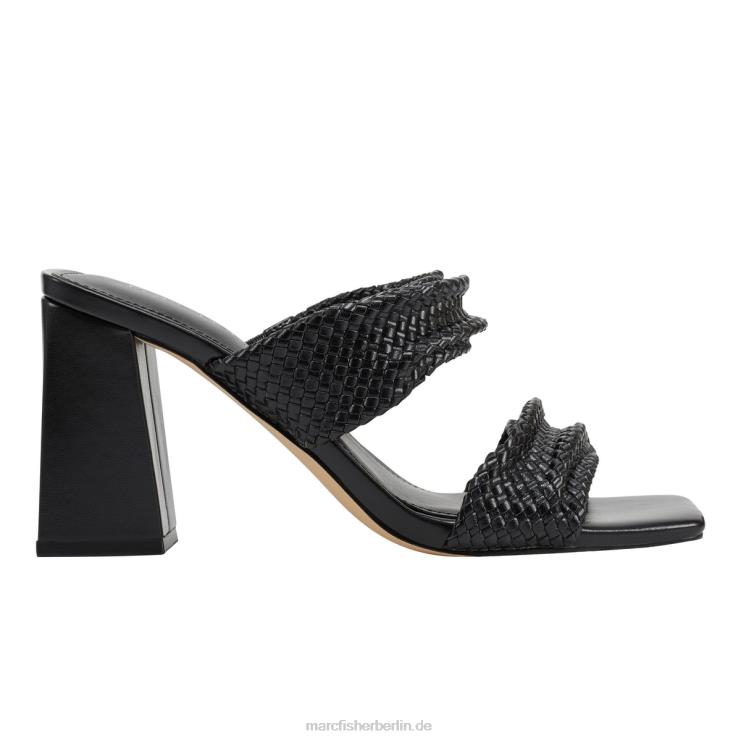 de Marc Fisher Frauen Maßgeschneiderte elegante Sandalen von eloria Schwarz 868L8367