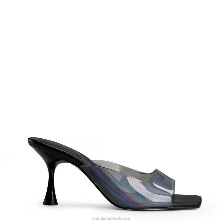 de Marc Fisher Frauen Pantoletten mit Absatz Schwarz 868L8525