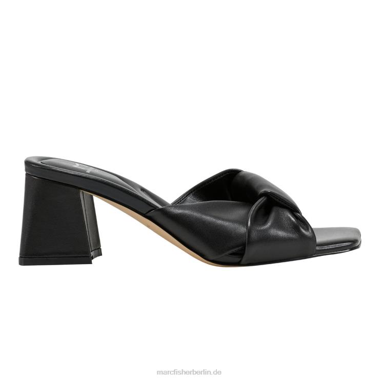 de Marc Fisher Frauen Sandale „Calia“ mit Blockabsatz Schwarz 868L8482