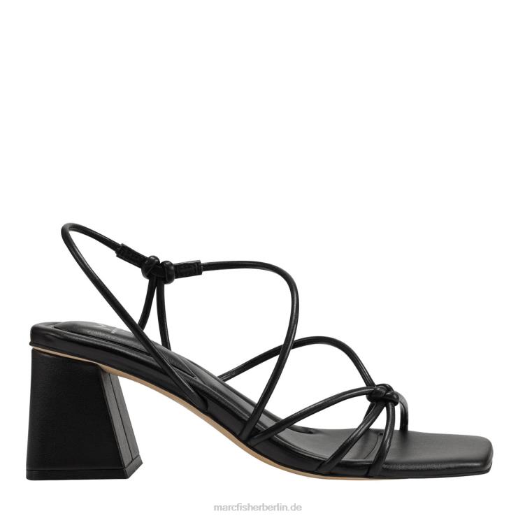 de Marc Fisher Frauen Sandale „Calynda“ mit Blockabsatz Schwarz 868L8339