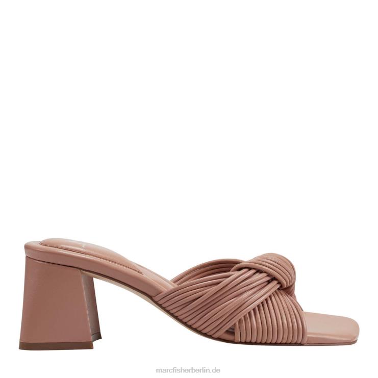 de Marc Fisher Frauen Slide-Sandale mit Kirschabsatz mittleres Naturleder 868L8501