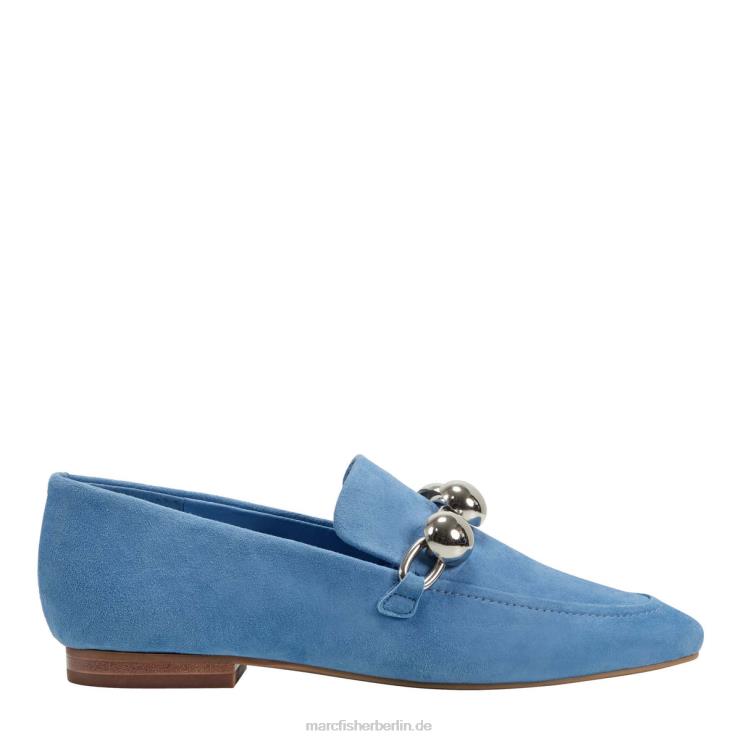 de Marc Fisher Frauen Elena Loafer blaues Wildleder 868L8429