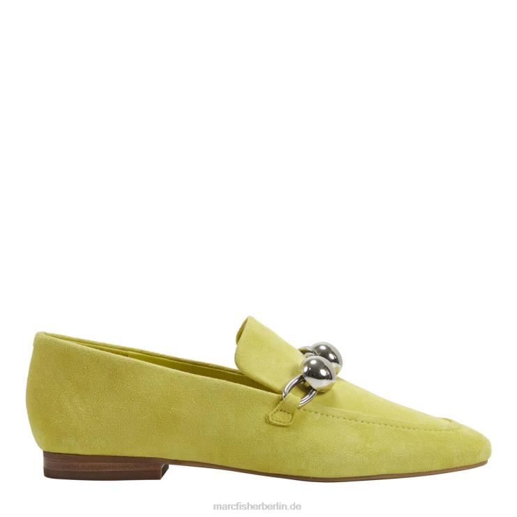 de Marc Fisher Frauen Elena Loafer gelbes Wildleder 868L8430