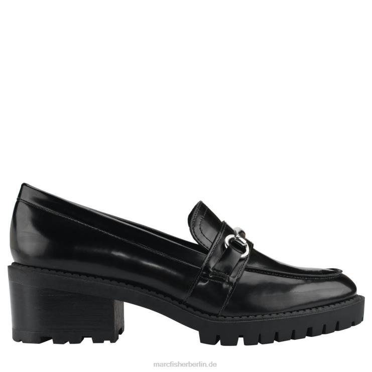 de Marc Fisher Frauen Tanzloafer mit Absatz Schwarz 868L8427