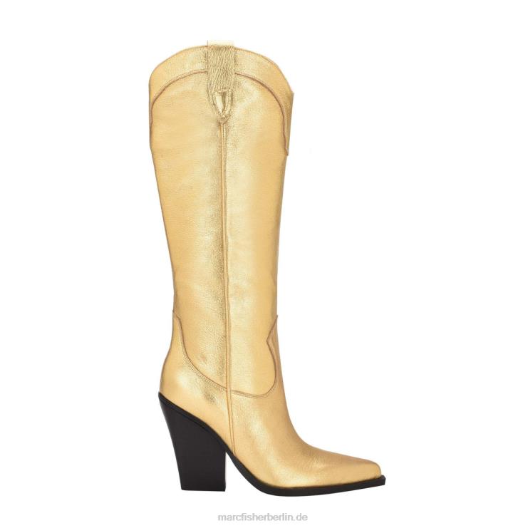 de Marc Fisher Frauen Nalita Westernstiefel goldenes Leder 868L8169
