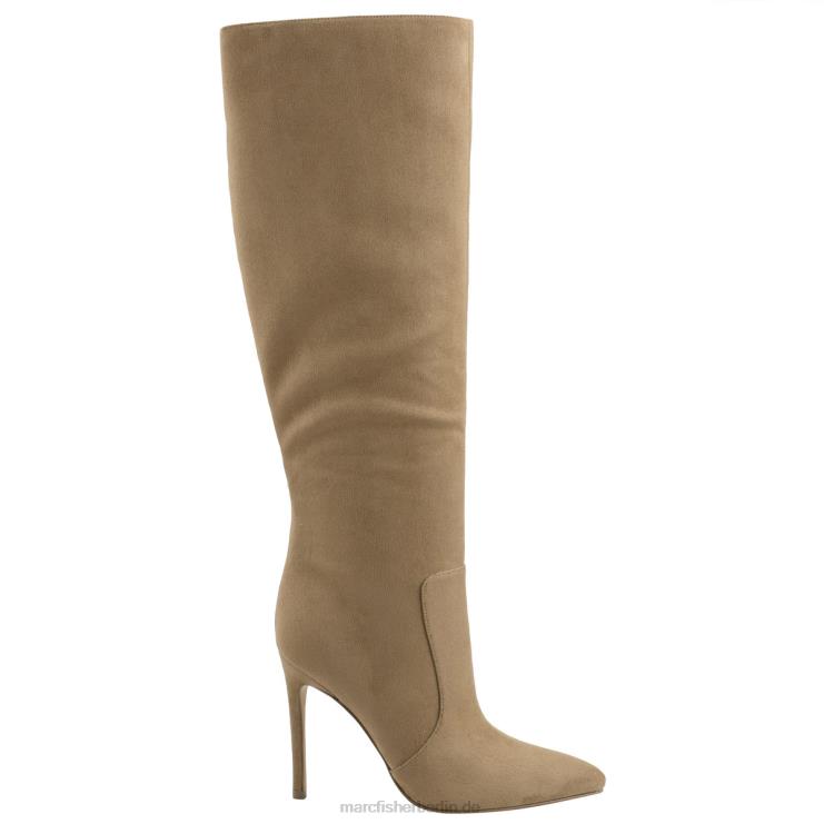 de Marc Fisher Frauen Rumina-Stiefel mit Absatz mittleres natürliches Wildleder 868L8152