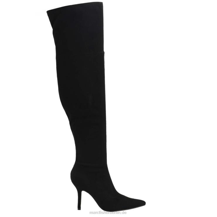 de Marc Fisher Frauen Tiago Overknee-Stiefel schwarzes Wildleder 868L8167