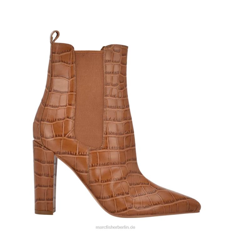 de Marc Fisher Frauen Garliss Chelsea-Stiefel mit Absatz mittleres natürliches Krokoleder 868L899