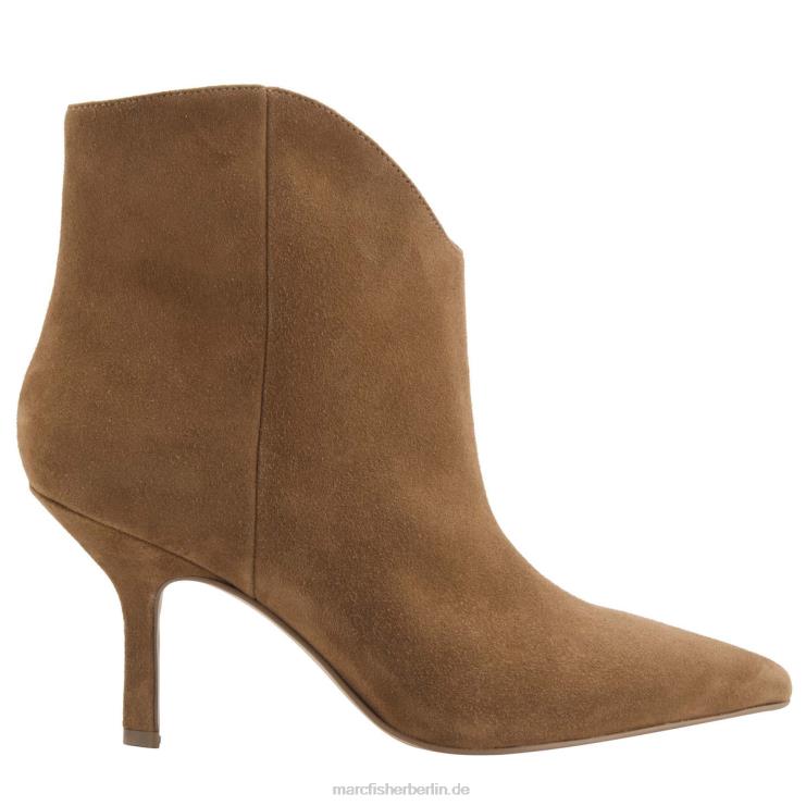 de Marc Fisher Frauen Haylian spitze Zehenstiefel cognacfarbenes Wildleder 868L870