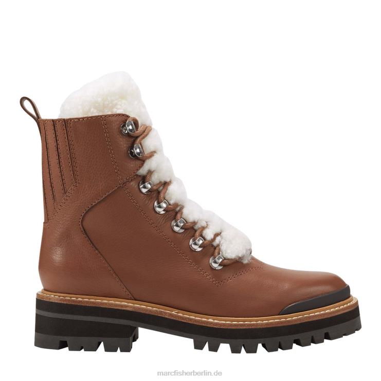 de Marc Fisher Frauen Izzie Lugsole-Stiefelette dunkles Naturleder 868L8144