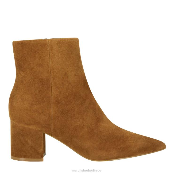 de Marc Fisher Frauen Jarli spitze Stiefelette braunes Wildleder 868L8141
