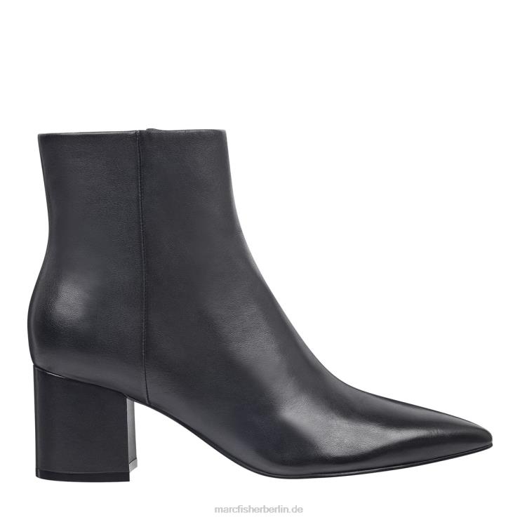 de Marc Fisher Frauen Jarli spitze Stiefelette schwarzes Leder 868L8138