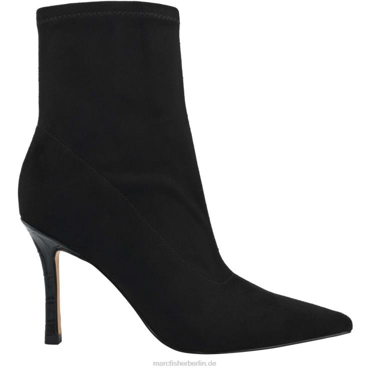 de Marc Fisher Frauen Kellen-Stiefel mit Absatz schwarzes Wildleder 868L821