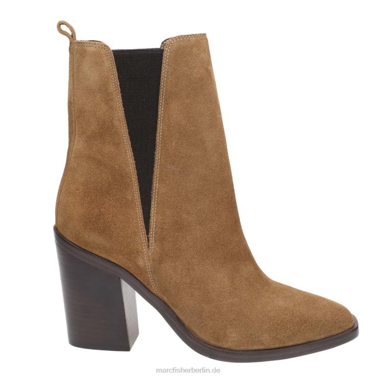 de Marc Fisher Frauen Kristie-Stiefel mit Absatz braunes Wildleder 868L830
