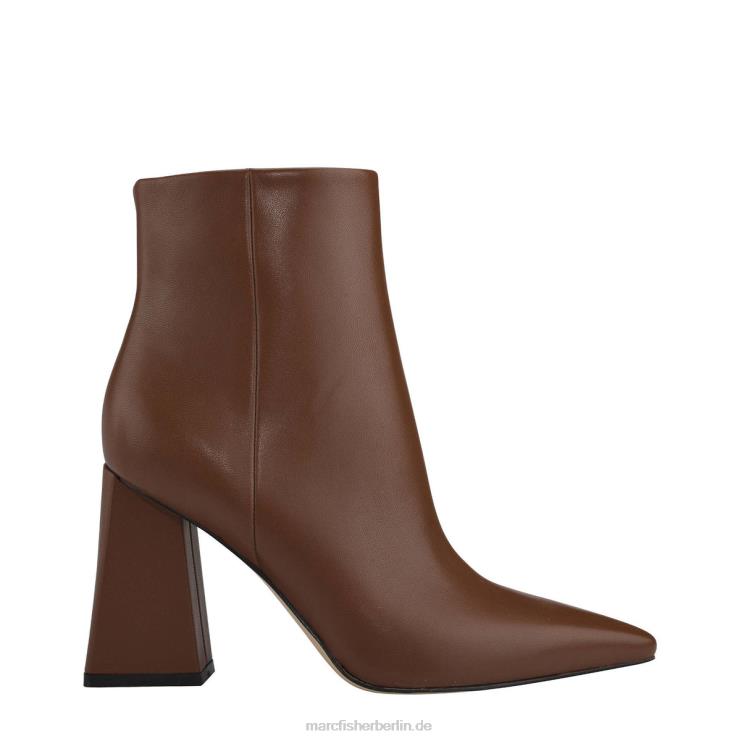 de Marc Fisher Frauen Kulika-Stiefel mit Absatz cognacfarbenes Leder 868L873
