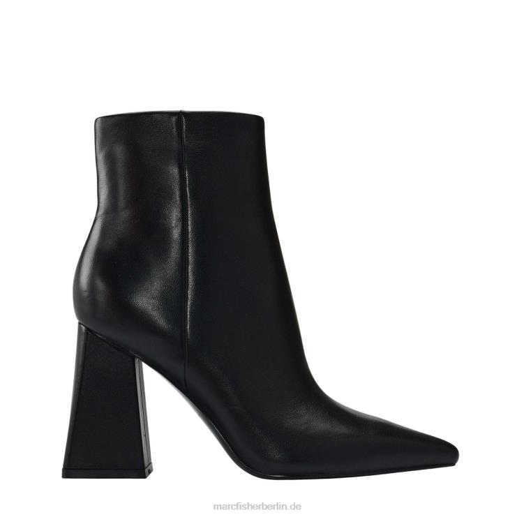 de Marc Fisher Frauen Kulika-Stiefel mit Absatz schwarzes Leder 868L895