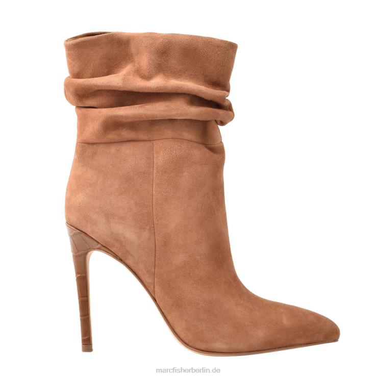 de Marc Fisher Frauen Rayya-Kleid-Bootie dunkelbraunes Wildleder 868L8125