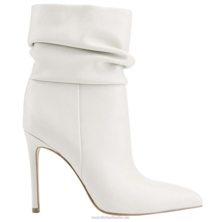 de Marc Fisher Frauen Rayya-Kleid-Bootie schickes cremefarbenes Leder 868L8126