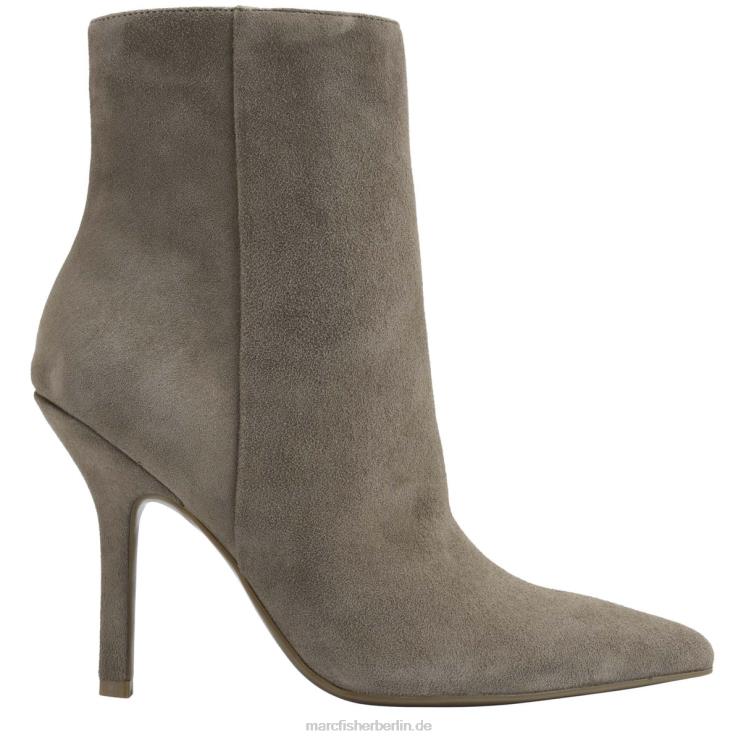 de Marc Fisher Frauen Semina-Stiefel mit Absatz Taupefarbenes Wildleder 868L861