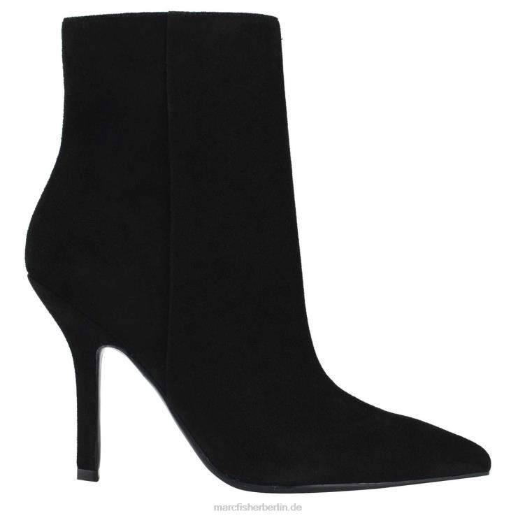 de Marc Fisher Frauen Semina-Stiefel mit Absatz schwarzes Wildleder 868L859